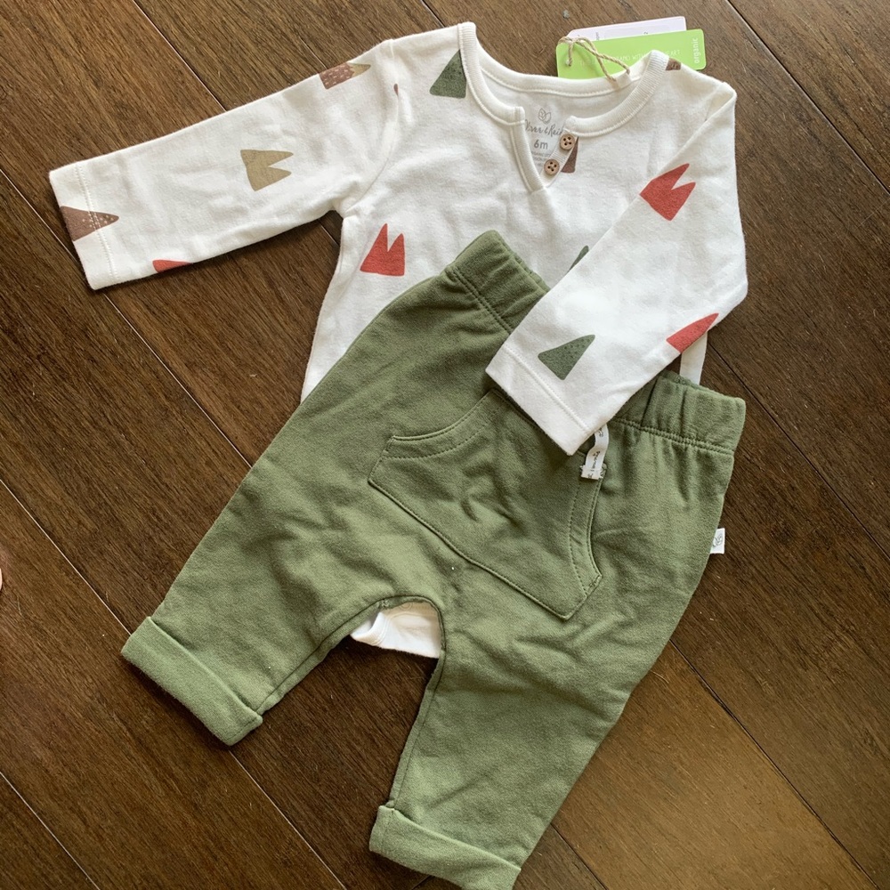 Oliver and rain pant set